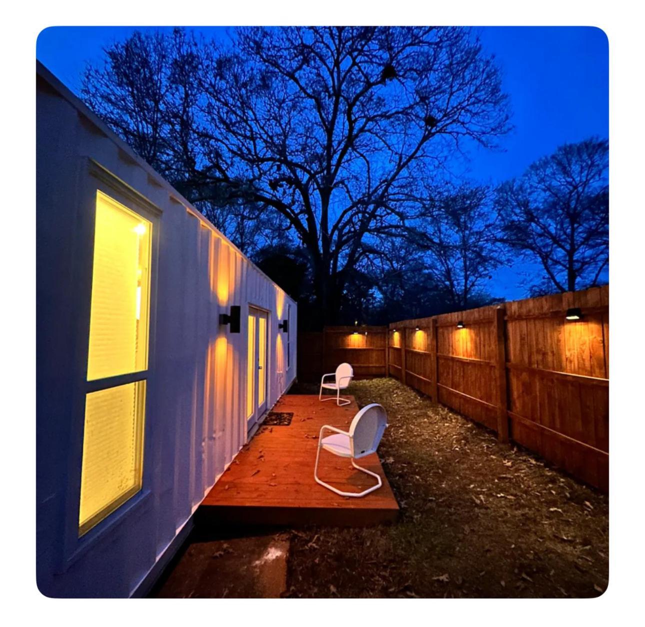Nomehaus Shipping Container Studio Residential Neighborhood Athens Exterior foto